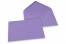 Farbige Couverts  für Glückwunschkarten - Lila, 162 x 229 mm | Couvertsbestellen.ch