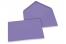 Farbige Couverts  für Glückwunschkarten - Violett, 133 x 184 mm | Couvertsbestellen.ch