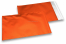 Orange Foliencouverts matt metallic farbig - 230 x 320 mm | Couvertsbestellen.ch