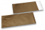 Bronzene Foliencouverts matt metallic farbig - 110 x 220 mm | Couvertsbestellen.ch