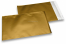 Goldene Foliencouverts matt metallic farbig - 180 x 250 mm | Couvertsbestellen.ch