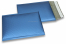 Luftpolstertaschen matt metallic umweltfreundlich - Dunkelblau 180 x 250 mm | Couvertsbestellen.ch