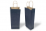 Papier Weintaschen - Dunkelblau | Couvertsbestellen.ch