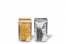 Metallic transparente Standbodenbeutel - Gold metallic, 110 x 185 x 70 mm - 250 ml | Couvertsbestellen.ch