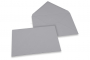 Farbige Couverts für Glückwunschkarten - Grau, 162 x 229 mm