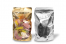 Metallic transparente Standbodenbeutel - Gold metallic, 160 x 270 x 80 mm - 750 ml | Couvertsbestellen.ch