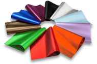Foliencouverts matt metallic farbig | Couvertsbestellen.ch