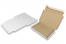 Maxibriefkartons mit Selbstklebestreifen - 310 x 220 x 25 mm (A4), Weiß | Couvertsbestellen.ch