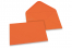 Farbige Couverts  für Glückwunschkarten - Orange, 133 x 184 mm | Couvertsbestellen.ch