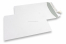 Couverts Standard weiß, 220 x 312 mm (EA4), 120 Gramm, haftklebeverschluß, Gewicht pro Stück ca. 18 Gr. | Couvertsbestellen.ch
