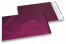 Bordeaux Foliencouverts matt metallic farbig - 180 x 250 mm | Couvertsbestellen.ch