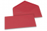 Farbige Couverts  für Glückwunschkarten - Rot, 110 x 220 mm | Couvertsbestellen.ch