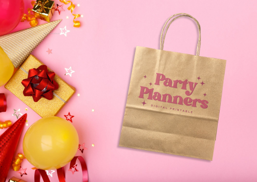 Tragetaschen aus Papier mit Kordelhenkel | Couvertsbestellen.ch