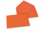 Farbige Couverts  für Glückwunschkarten - Orange, 125 x 175 mm | Couvertsbestellen.ch