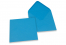 Farbige Couverts  für Glückwunschkarten - Meerblau, 155 x 155 mm | Couvertsbestellen.ch