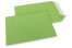 Farbige Couverts Papier - Apfelgrün, 229 x 324 mm | Couvertsbestellen.ch