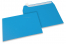 Farbige Couverts Papier - Meerblau, 162 x 229 mm  | Couvertsbestellen.ch