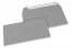 Farbige Couverts Papier - Grau, 110 x 220 mm | Couvertsbestellen.ch