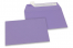 Farbige Couverts Papier - Violett, 114 x 162 mm | Couvertsbestellen.ch