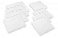 Quadratische weiße Couverts | Couvertsbestellen.ch