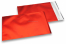 Rote Foliencouverts matt metallic farbig - 230 x 320 mm | Couvertsbestellen.ch