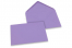 Farbige Couverts  für Glückwunschkarten - Violett, 125 x 175 mm | Couvertsbestellen.ch