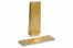 Blockbodenbeutel farbig - Gold 80 x 50 x 250 mm, 250 Gramm | Couvertsbestellen.ch
