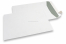Couverts Standard weiß, 229 x 324 mm (C4), 120 Gramm, haftklebeverschluß, Gewicht pro Stück ca. 16 Gr. | Couvertsbestellen.ch