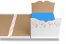 Buchverpackung - legen Sie das Buch in die Verpackung - Weiss | Couvertsbestellen.ch