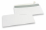 Couverts Standard weiß, 114 x 229 (C5/6) mm, 90 Gramm, haftklebeverschluß, Gewicht pro Stück ca. 6 Gr. | Couvertsbestellen.ch