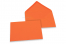 Farbige Couverts  für Glückwunschkarten  - Orange, 114 x 162 mm | Couvertsbestellen.ch