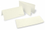 Karten aus Büttenpapier - 100 x 210 mm, Einzel- oder Doppelkarten, an der kurzen und langen Seite gefaltet | Couvertsbestellen.ch
