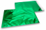 Grüne Metallic Foliencouverts - 229 x 324 mm | Couvertsbestellen.ch