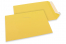 Farbige Couverts Papier - Sonnenblumengelb, 229 x 324 mm | Couvertsbestellen.ch