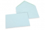 Farbige Couverts  für Glückwunschkarten - Hellblau, 133 x 184 mm | Couvertsbestellen.ch