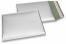 Luftpolstertaschen matt metallic umweltfreundlich - Silber 180 x 250 mm | Couvertsbestellen.ch