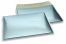 Luftpolstertaschen metallic umweltfreundlich - Eisblau 235 x 325 mm | Couvertsbestellen.ch