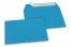 Farbige Couverts Papier - Meerblau, 114 x 162 mm | Couvertsbestellen.ch