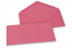 Farbige Couverts  für Glückwunschkarten - Rosa, 110 x 220 mm | Couvertsbestellen.ch
