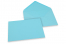 Farbige Couverts für Glückwunschkarten - Himmelblau, 162 x 229 mm | Couvertsbestellen.ch