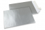 Farbige Couverts Papier - Silber, 229 x 324 mm  | Couvertsbestellen.ch