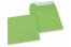Farbige Couverts Papier - Apfelgrün, 160 x 160 mm | Couvertsbestellen.ch