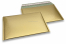 Luftpolstertaschen matt metallic umweltfreundlich - Gold 235 x 325 mm | Couvertsbestellen.ch