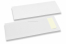 Bestecktasche Weiß ohne Besteckschnitt + Weiß Papierserviette | Couvertsbestellen.ch