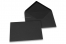 Farbige Couverts  für Glückwunschkarten  - Schwarz, 114 x 162 mm | Couvertsbestellen.ch