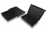 Schwarzen Maxibriefkartons - mit schwarzer Innenseite, 310 x 220 x 26 mm | Couvertsbestellen.ch