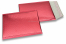Luftpolstertaschen metallic umweltfreundlich - Rot 180 x 250 mm | Couvertsbestellen.ch