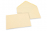 Farbige Couverts  für Glückwunschkarten - Elfenbein, 133 x 184 mm | Couvertsbestellen.ch