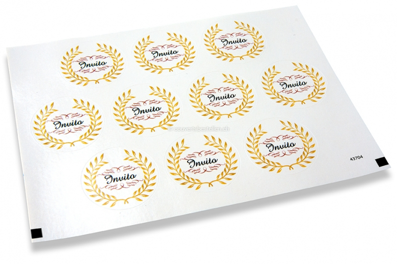 Party-Verschlusssiegel - invito