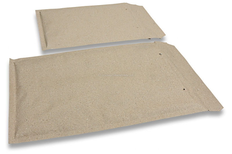 Braune Graspapier Luftpolstertaschen